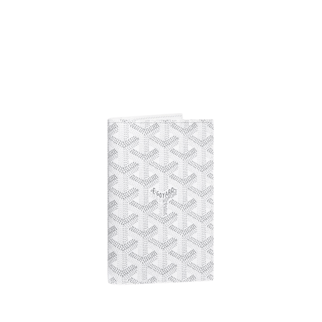 Goyard Grenelle Passport Cover White