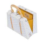 Goyard Saigon Mini Trunk Bag White