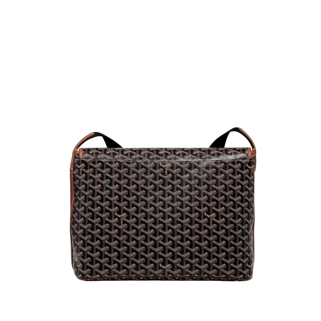 Goyard Capetien MM Messenger Bag Black Tan