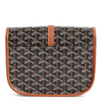 Image of Goyard Goyardine Belvedere II Black Tan PM Messenger Bag
