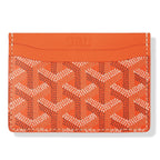 Image of Goyard Saint Sulpice Orange Card Holder
