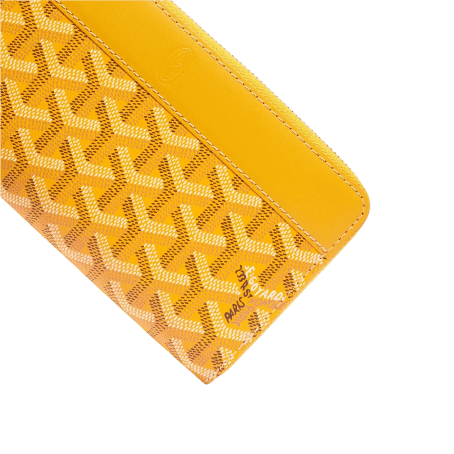 Goyard Matignon GM Wallet Yellow