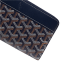 Goyard Matignon GM Wallet Navy