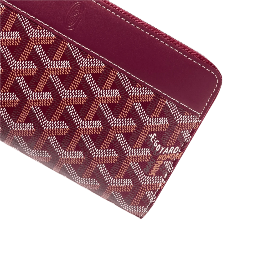 Goyard Matignon GM Wallet Burgundy
