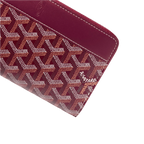 Goyard Matignon GM Wallet Burgundy