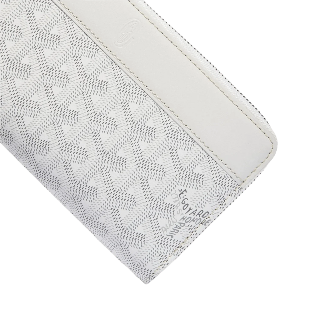 Goyard Matignon GM Wallet White
