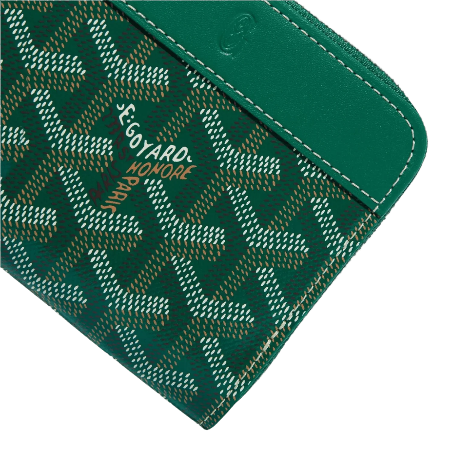 Goyard Matignon PM Wallet Green
