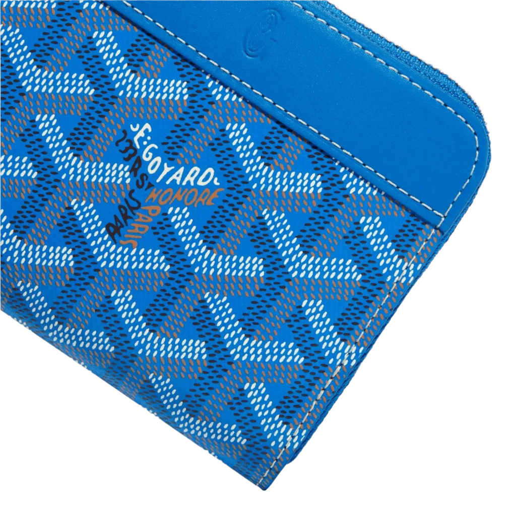 Goyard Matignon PM Wallet Blue