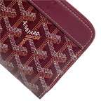 Goyard Matignon PM Wallet Burgundy