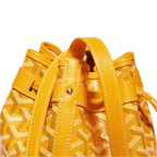 Goyard Petit Flot Bucket Bag Yellow