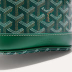 Goyard Petit Flot Bucket Bag Green