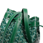 Goyard Petit Flot Bucket Bag Green