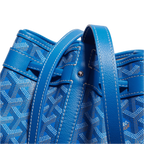 Goyard Petit Flot Bucket Bag Blue