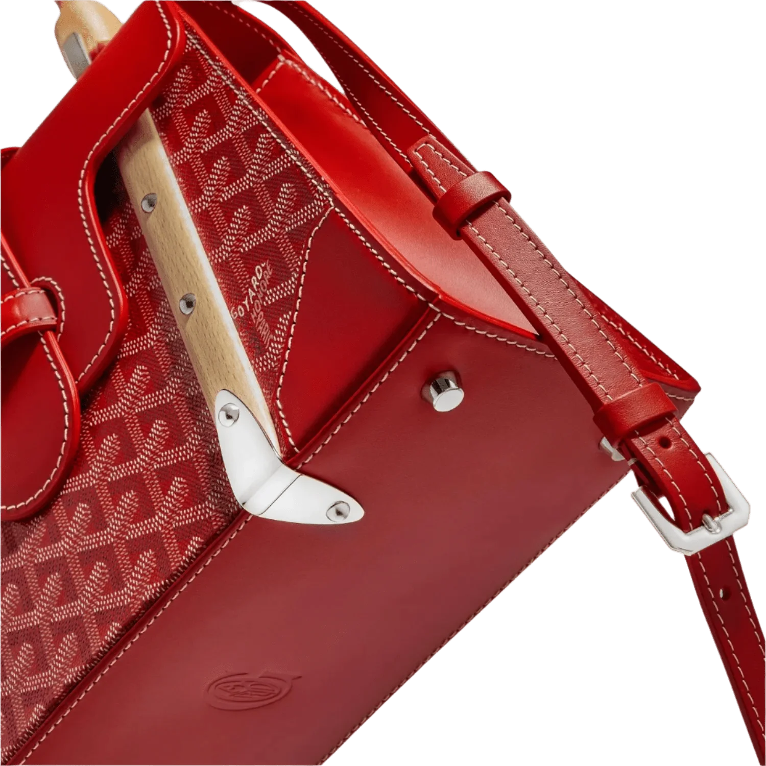 Goyard Saigon PM Bag Red