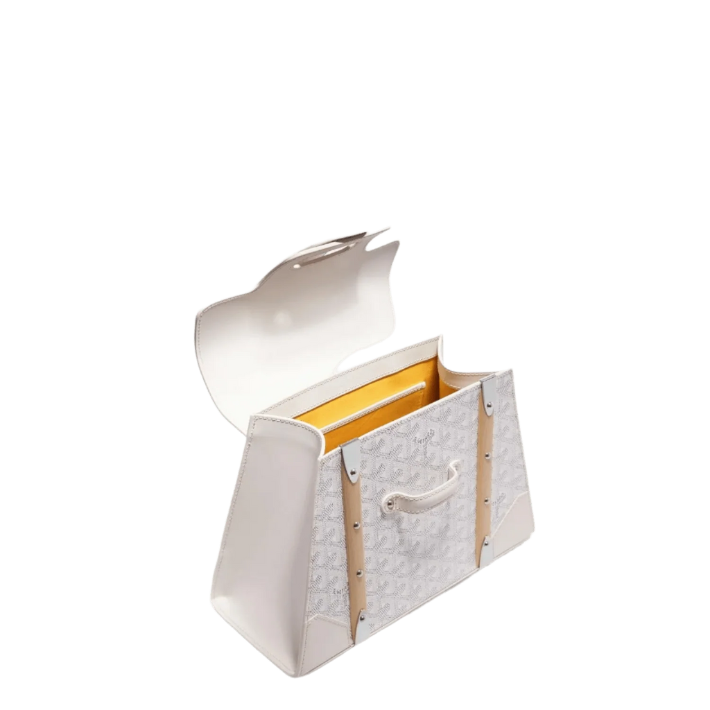 Goyard Saigon PM Bag White