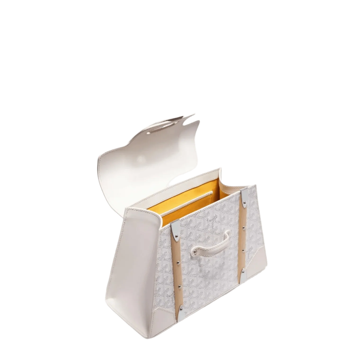 Goyard Saigon PM Bag White