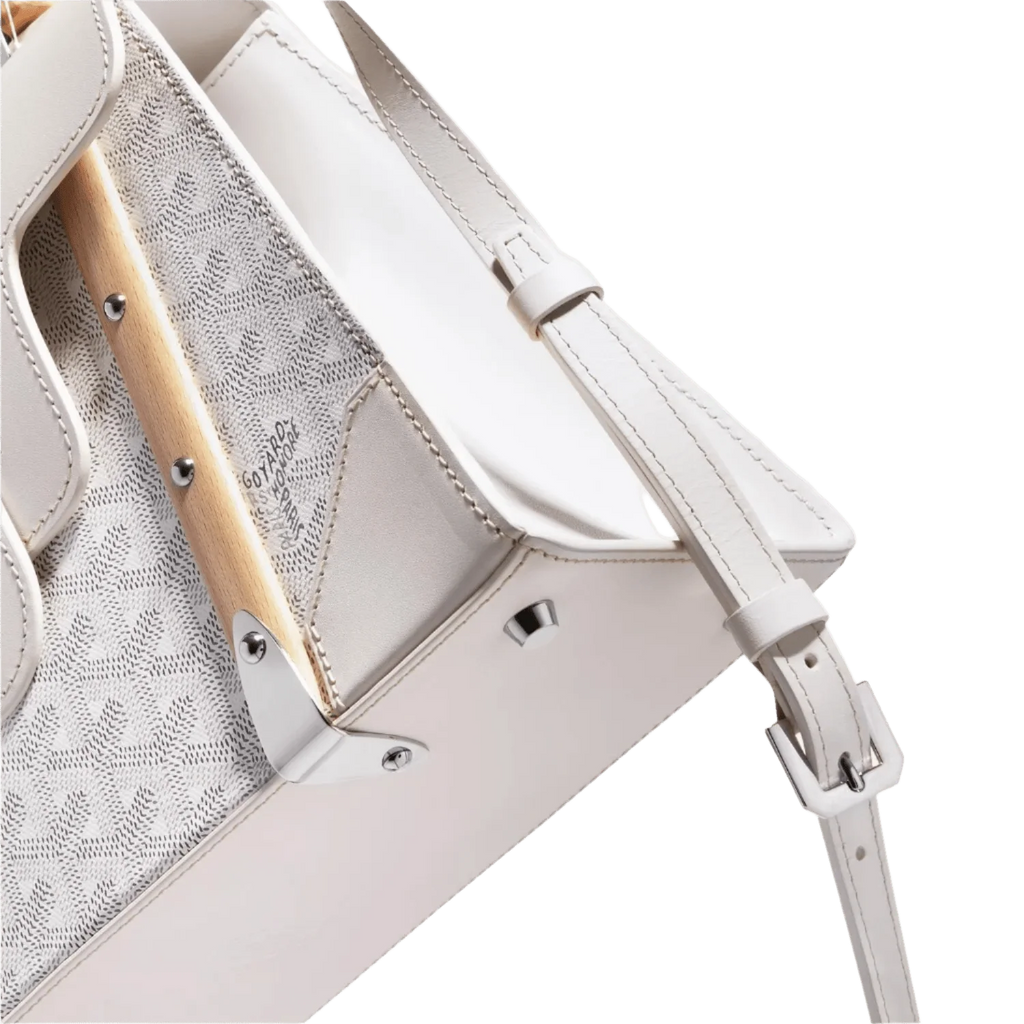 Goyard Saigon PM Bag White