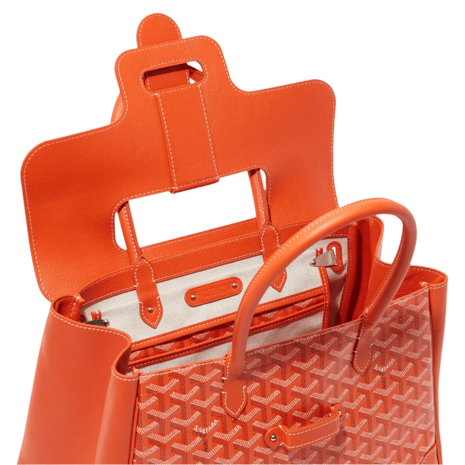 Goyard Saigon Tote Bag Orange