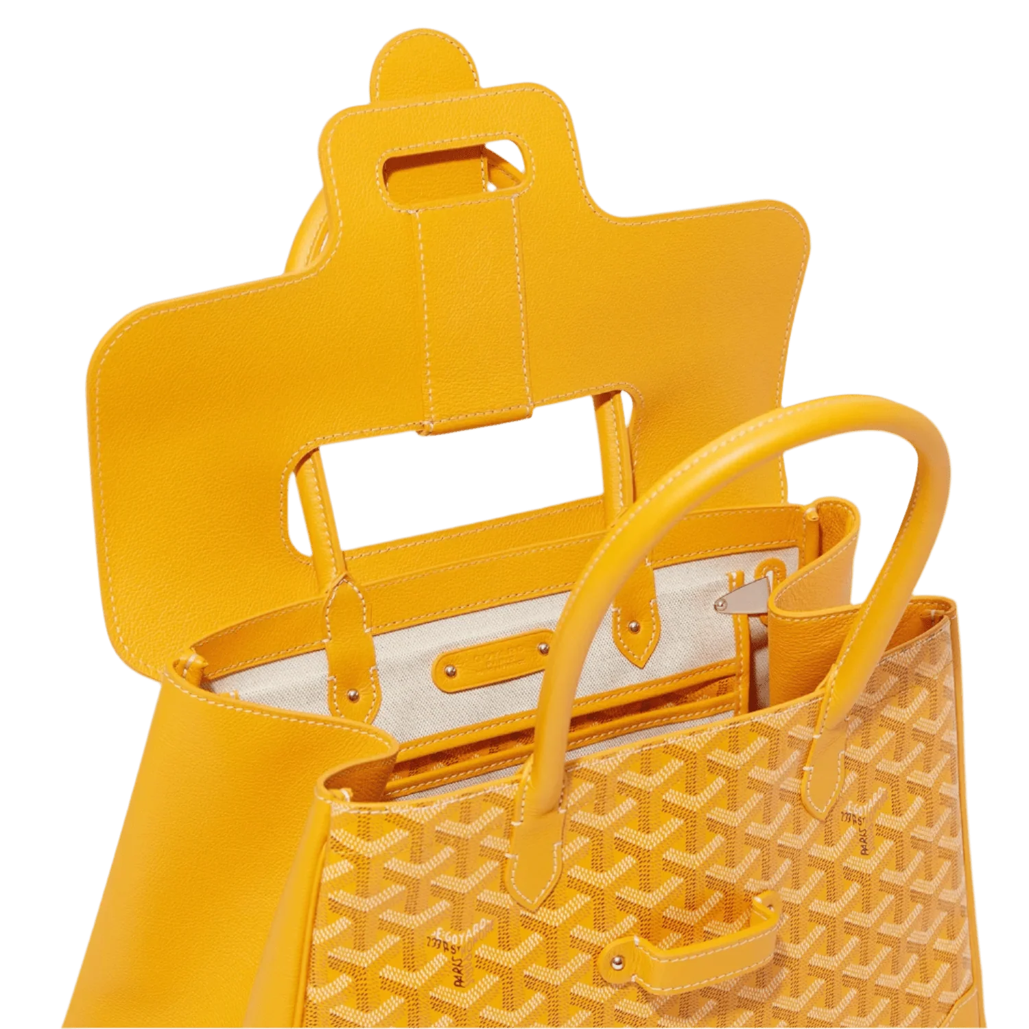 Goyard Saigon Tote Bag Yellow