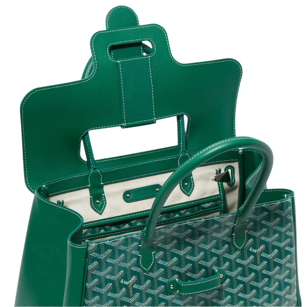 Goyard Saigon Tote Bag Green