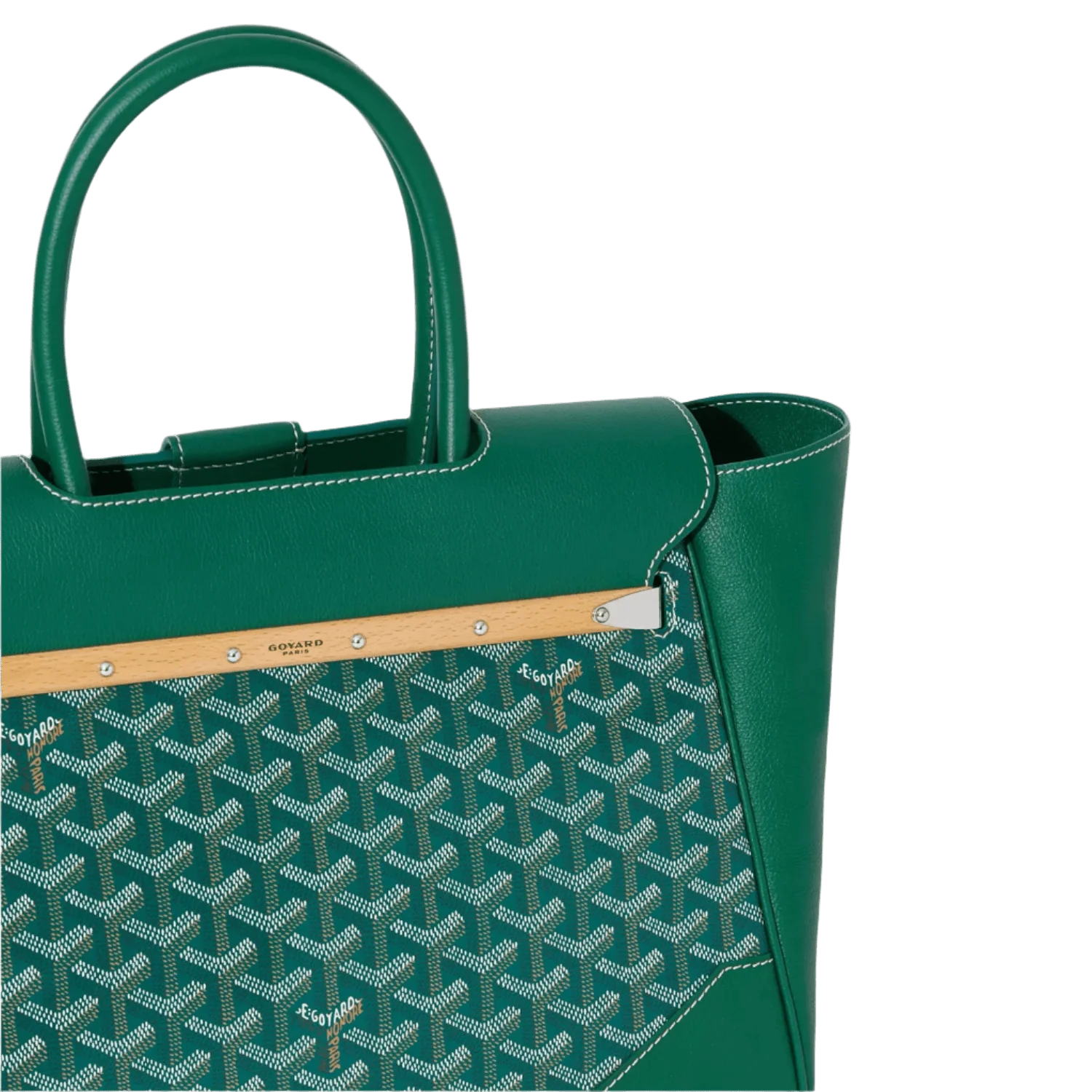 Goyard Saigon Tote Bag Green