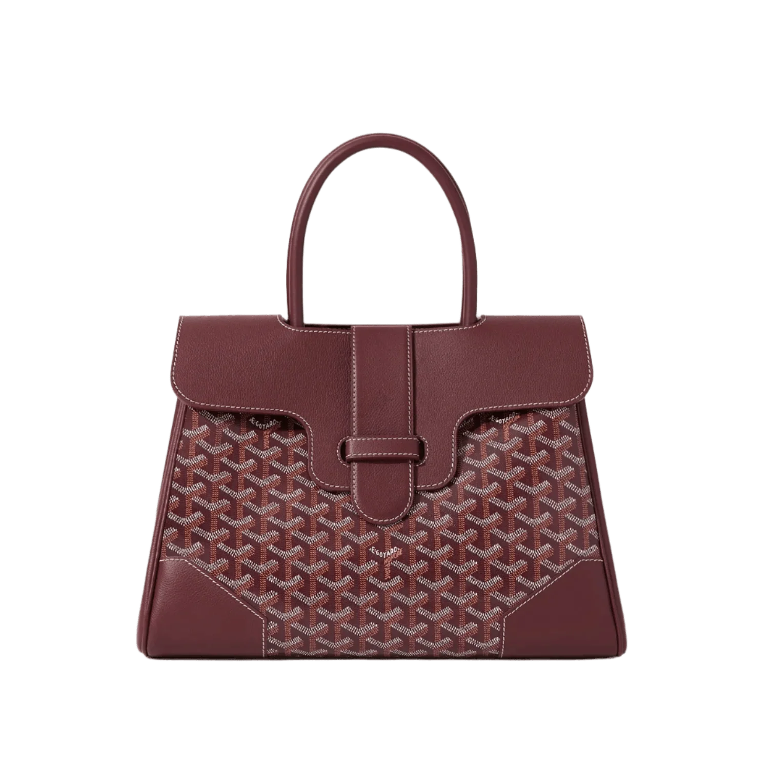 Goyard Saigon Tote Bag Burgundy
