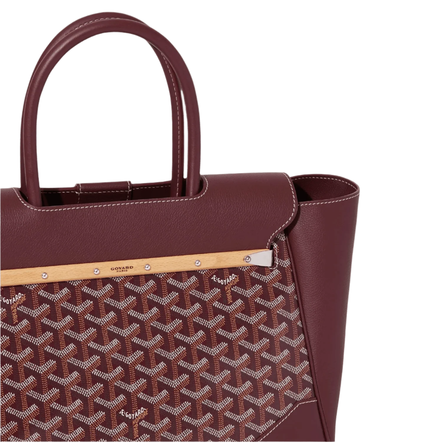 Goyard Saigon Tote Bag Burgundy