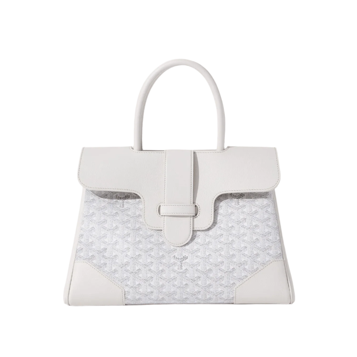 Goyard Saigon Tote Bag White