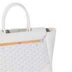 Goyard Saigon Tote Bag White