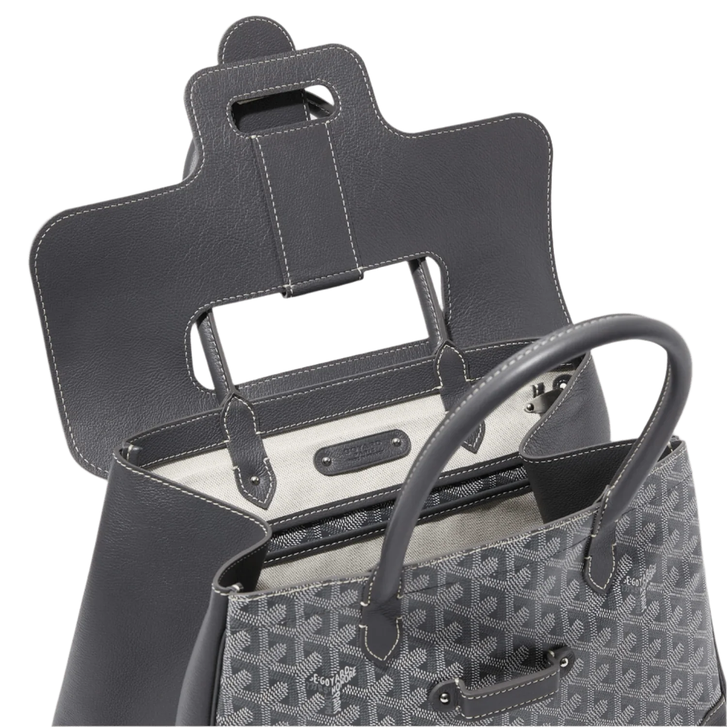 Goyard Saigon Tote Bag Grey