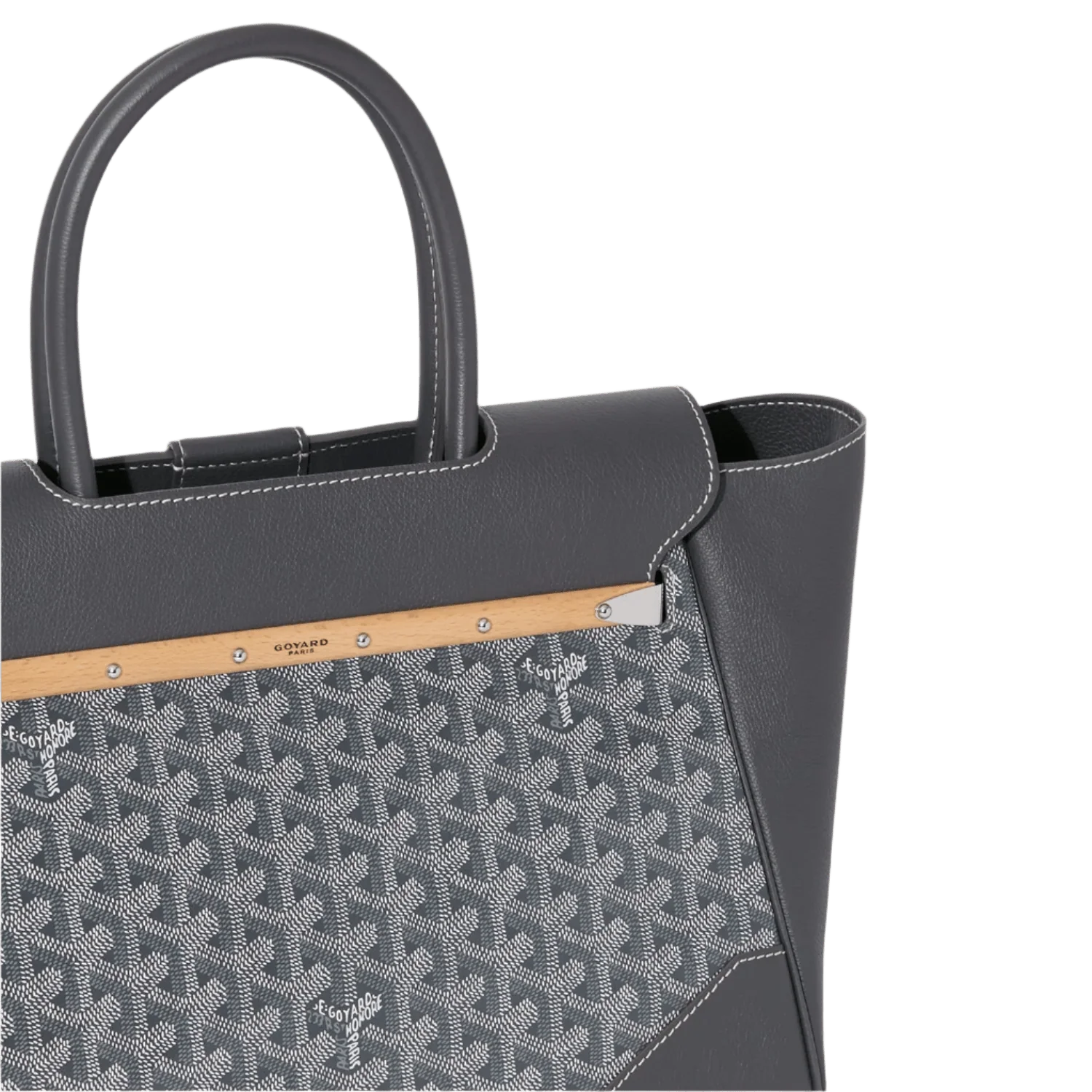 Goyard Saigon Tote Bag Grey