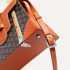 Goyard Saigon PM Bag Black Tan