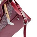 Goyard Saigon PM Bag Burgundy