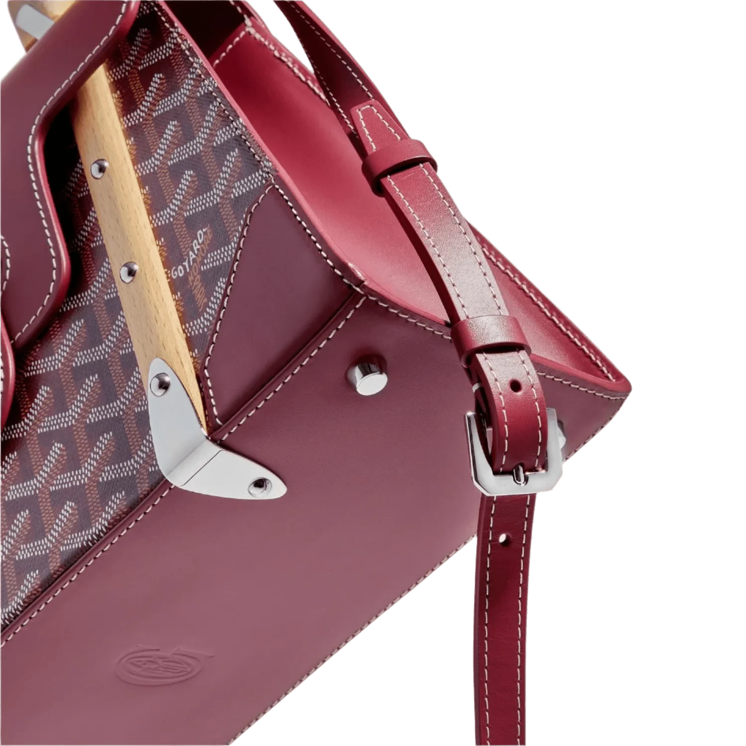 Goyard Saigon PM Bag Burgundy