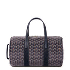 Front view of Goyard Barrel 40 Sports Bag Navy Blue BARREL040TY12CL12P 