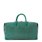 Front side view of Goyard Bowling 55 Green Bag CISALPMMLTY09CL09P