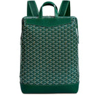 Front view of Goyard Green Cisalpin Backpack CISALPMMLTY09CL09P