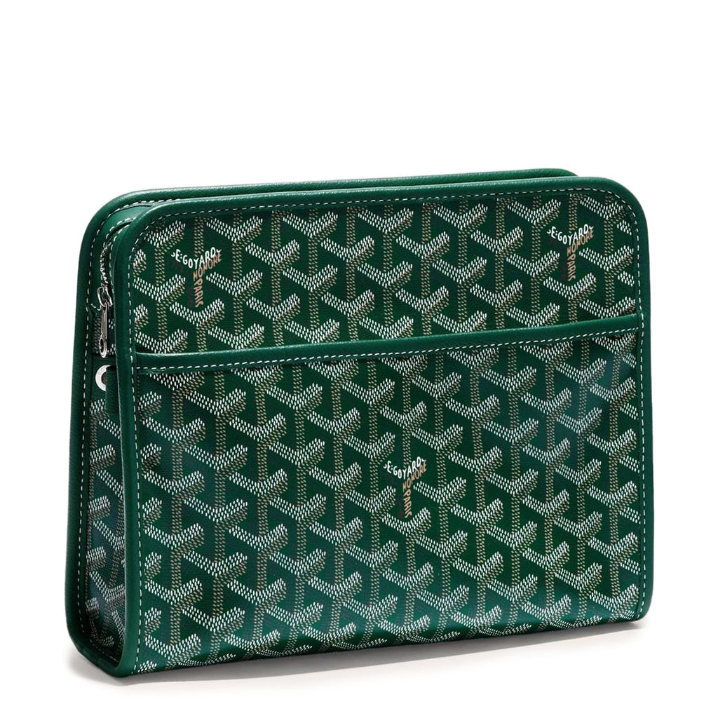 Image of Goyard Jouvence MM Green Washbag