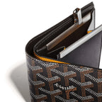 Detail view of Goyard Saint-Florentin Black Wallet STFLO2PMLTY01CL01P