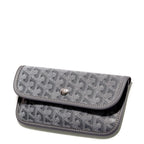 Detail view of Goyard Saint Louis GM Tote Bag Grey STLOUIGMLTY51CL51P