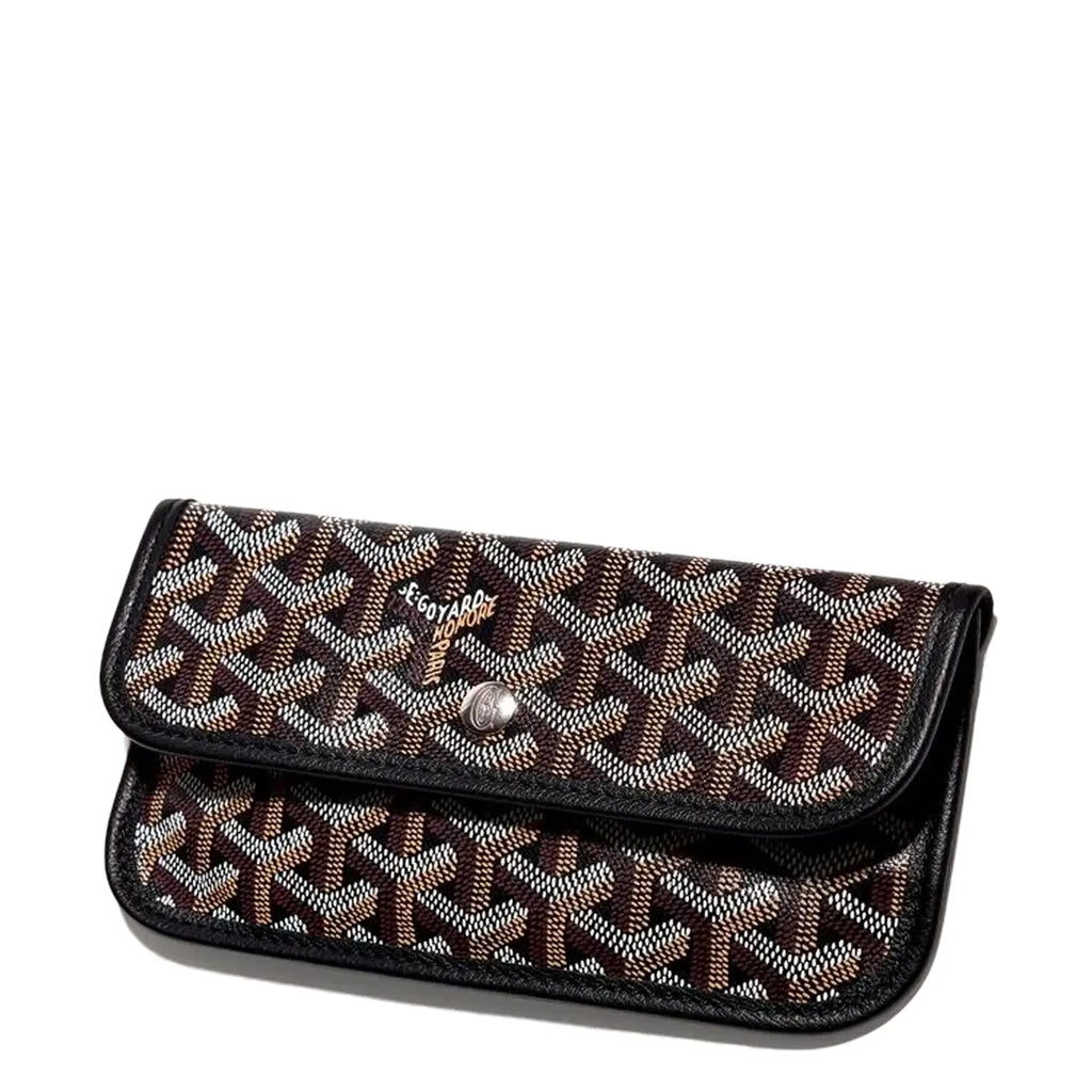 Side Bag view of Goyard Saint Louis PM Tote Bag Black STLOUIPMLTY01CL01P