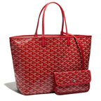 Pair view of Goyard Saint Louis PM Tote Bag Red STLOUIPMLTY02CL02P