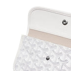 Detail view of Goyard Saint Louis PM Tote Bag White STLOUIPMLTY50CL50P