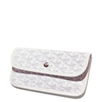 Side Bag view of Goyard Saint Louis PM Tote Bag White STLOUIPMLTY50CL50P