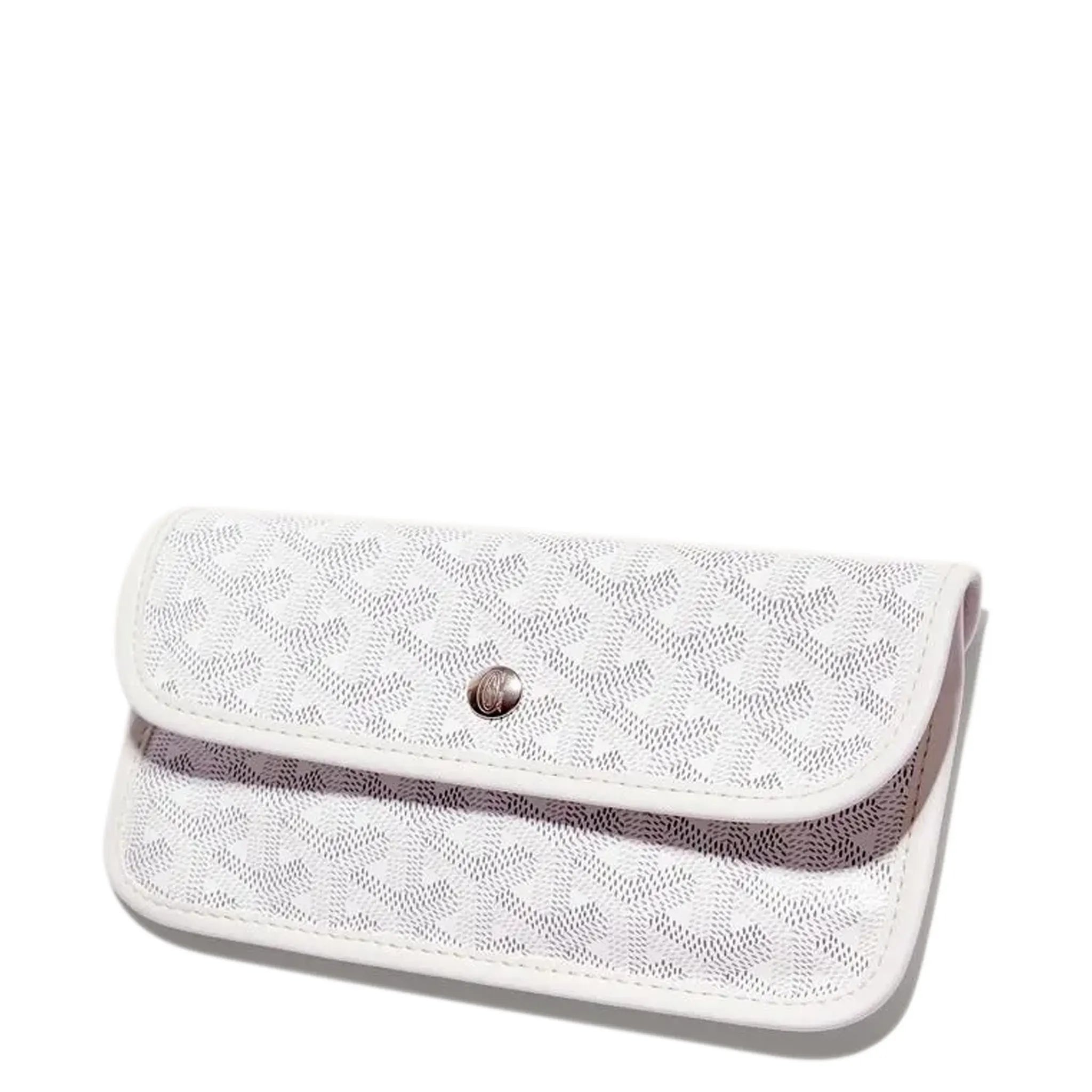 Side Bag view of Goyard Saint Louis PM Tote Bag White STLOUIPMLTY50CL50P