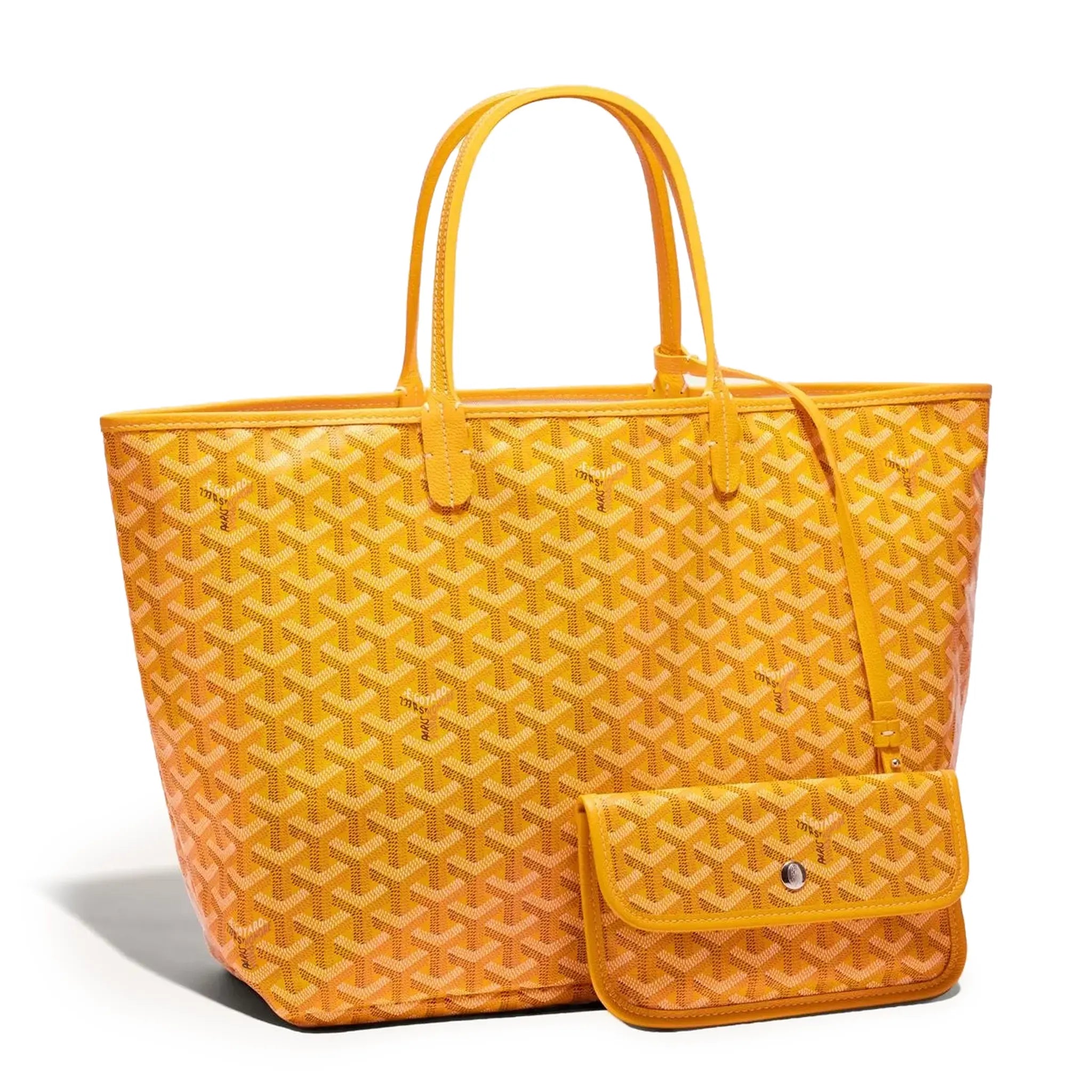 Pair view of Goyard Saint Louis PM Tote Bag Yellow STLOUIPMLTY08CL08P