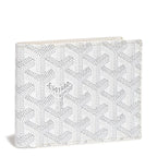 Front view of Goyard Victoire White Wallet VICTO8PMLTY50CL50X