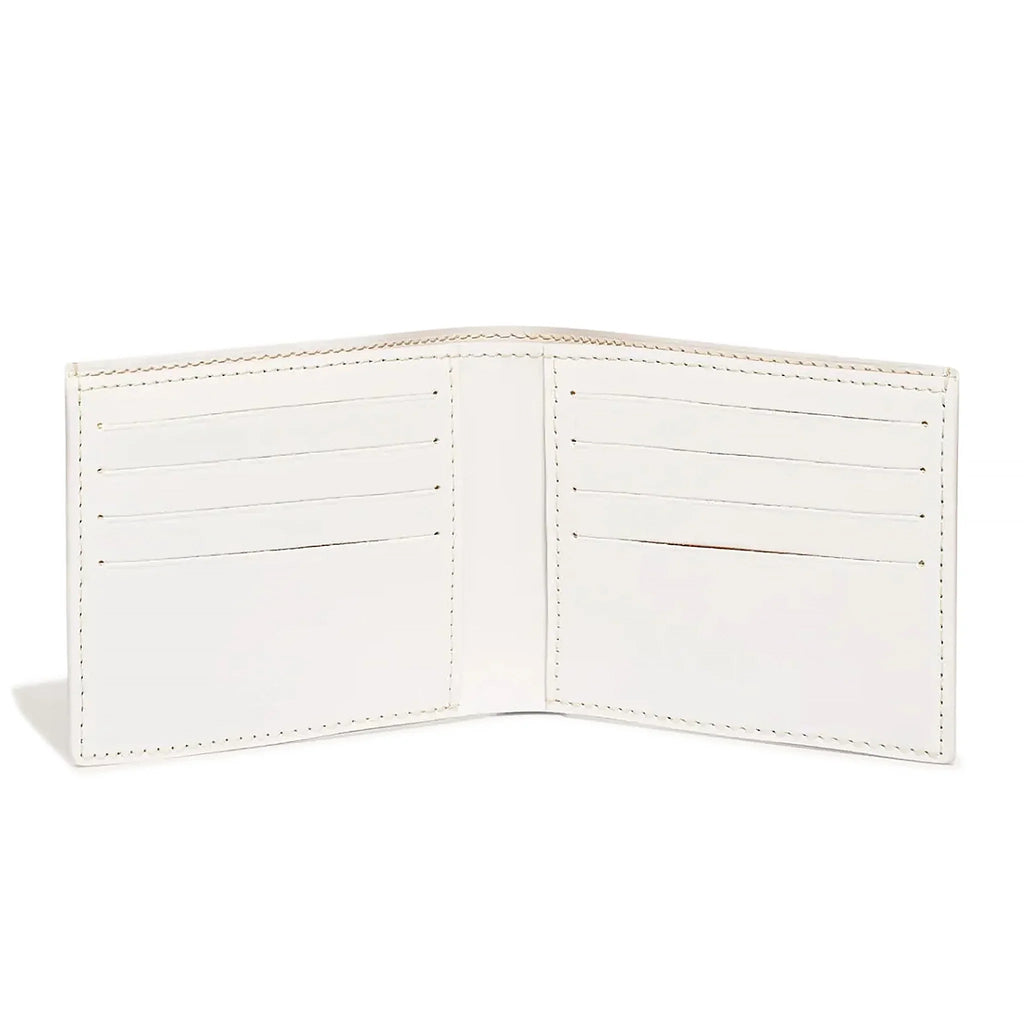 Open view of Goyard Victoire White Wallet VICTO8PMLTY50CL50X