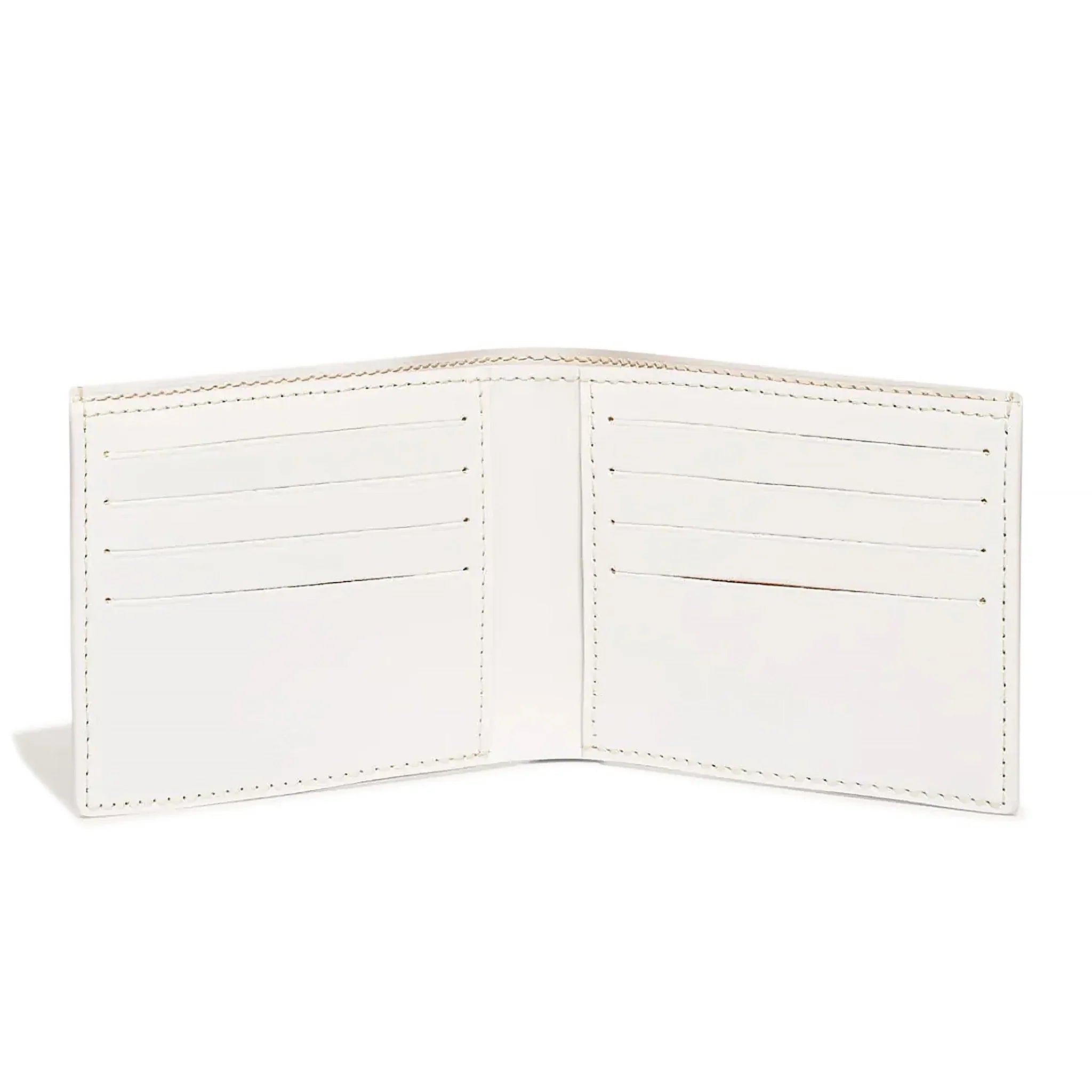 Open view of Goyard Victoire White Wallet VICTO8PMLTY50CL50X