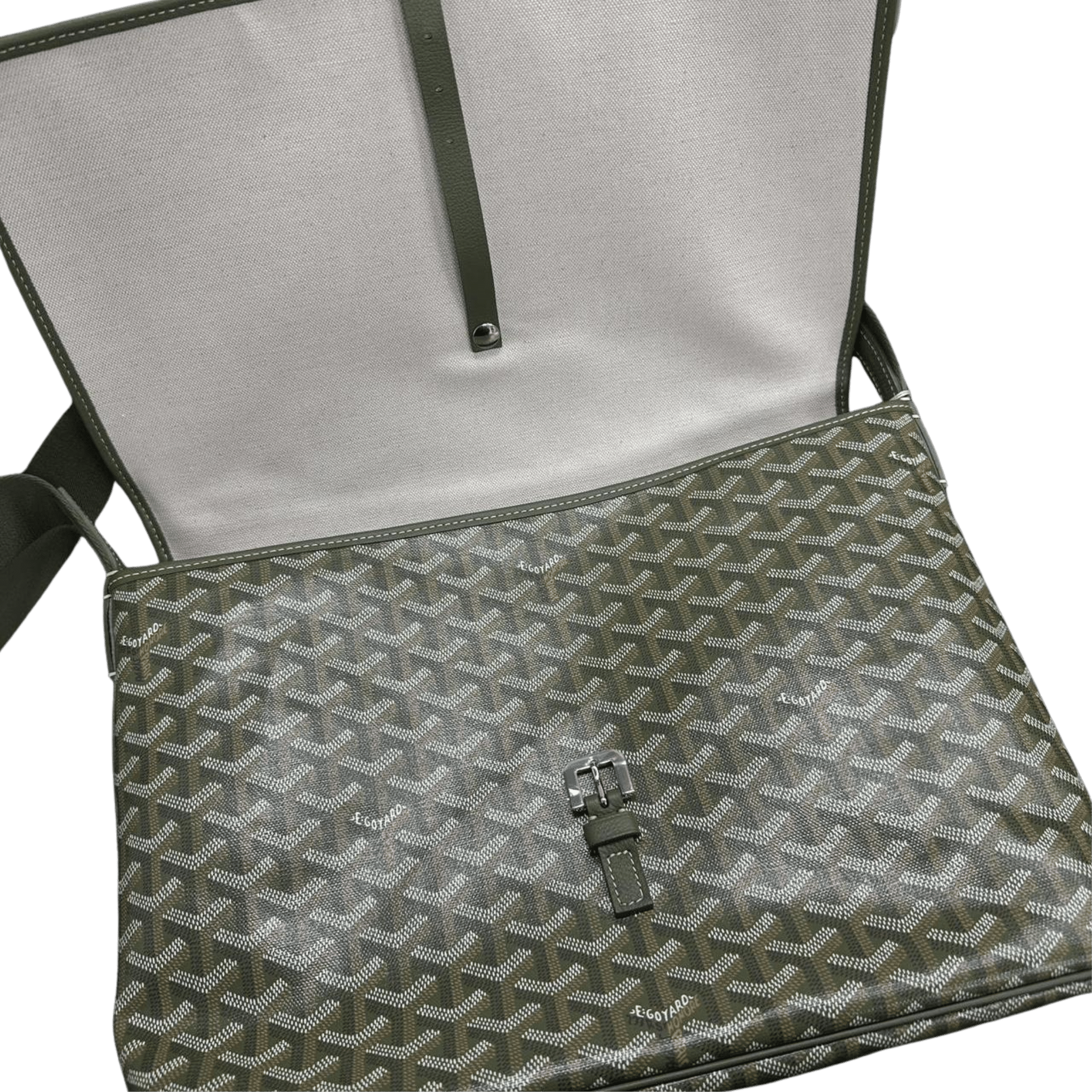 Goyard Capetien MM Messenger Bag Khaki